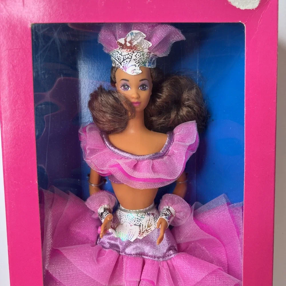 1989 Brazilian Barbie #9094 Dolls of the World NIB Vintage Mattel